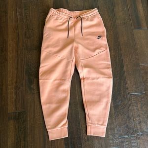 Men’s Orange Frost Tech Fleece Washed Joggers - Large